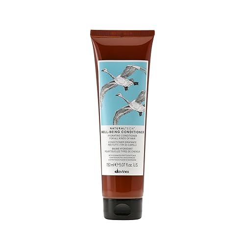 Davines Naturaltech WELLBEING Conditioner, Detangle While Adding Moisture And Shine, Leave Hair Easy To Style, 5.07 fl. oz.