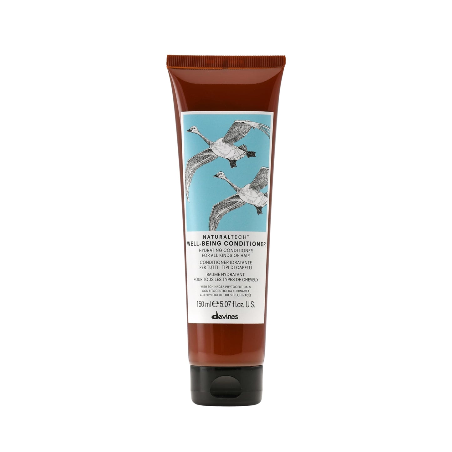 Davines Naturaltech WELLBEING Conditioner, Detangle While Adding Moisture And Shine, Leave Hair Easy To Style, 5.07 fl. oz.