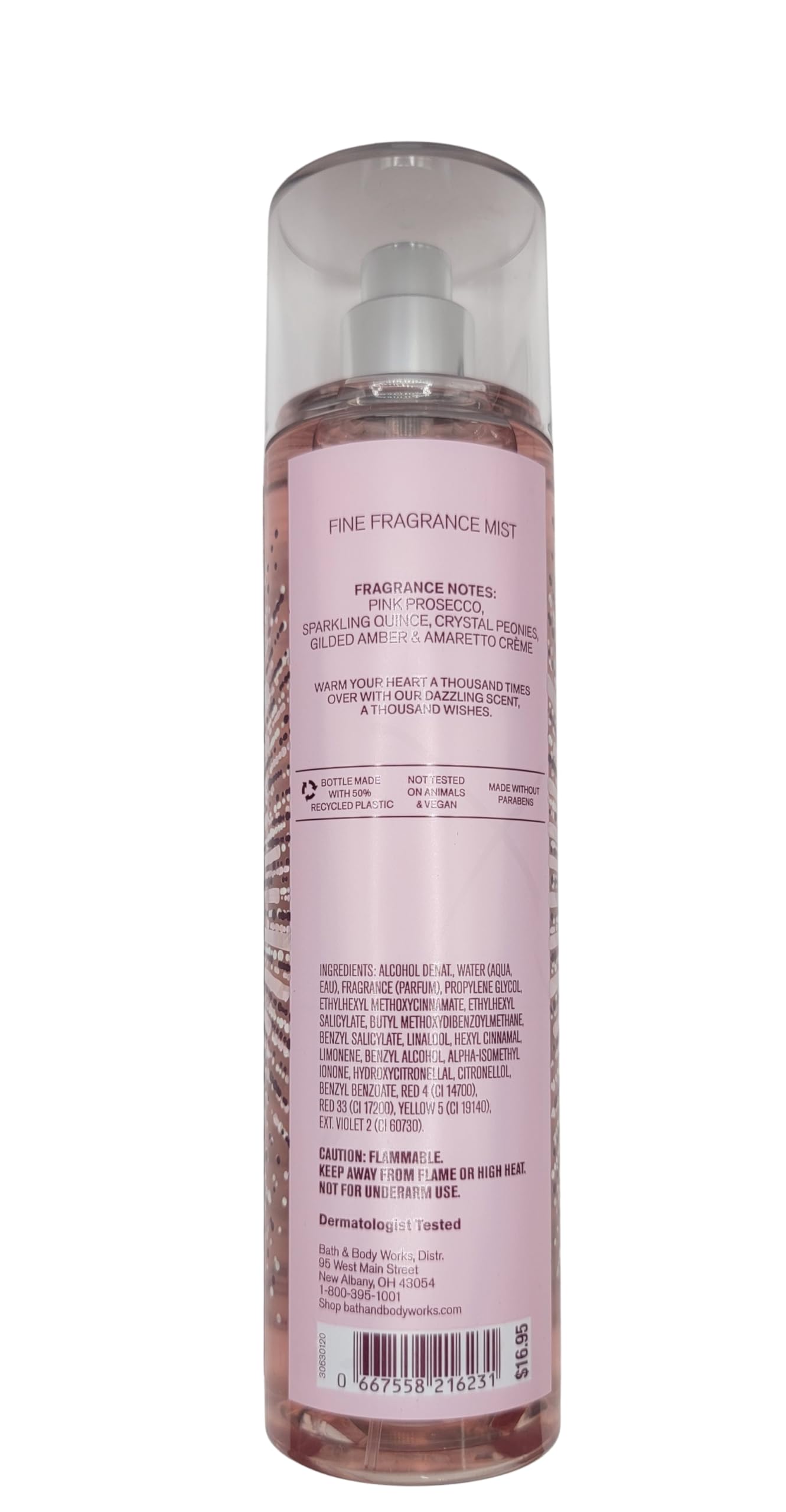 Bath & Body Works A Thousand Wishes Fine Fragrance Mist, 8 fl oz - New & Sealed, Cruelty-Free, Long-Lasting Scent