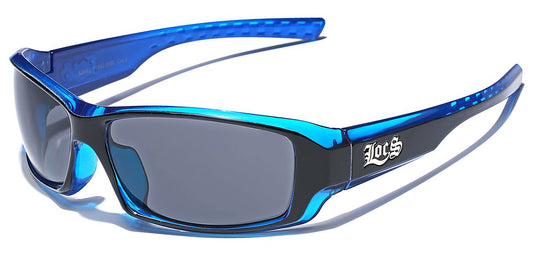 Locs Two Tone Original Gangsta Shades Fashion Statement Translucent Frame Sunglasses