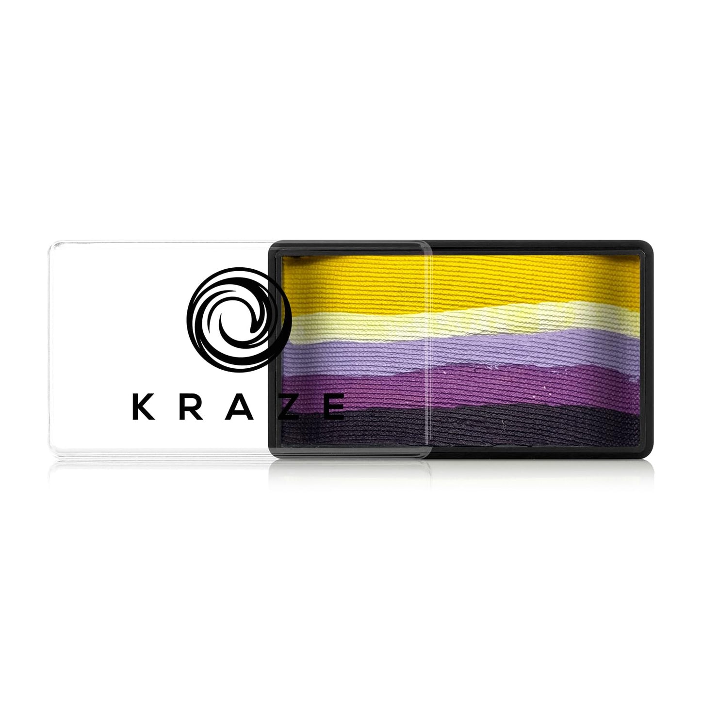 Kraze FX Dome Stroke - Viola by Linnea (25 gm), Professional 1-Stroke Split Cake, Hypoallergenic, Non-Toxic, Water Activated Face & Body Painting