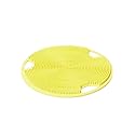 Boie USA Flat Body Scrubber - Soft Silicone-Like Exfoliating Shower Scrubber & Body Cleansing Brush - Stick-to-Wall Loofah Replacement - Body