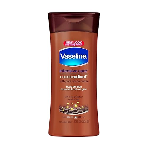 Vaseline Intensive Care Lotion - Cocoa Radiant - 10 fl oz (295 ml) - 3 Pack