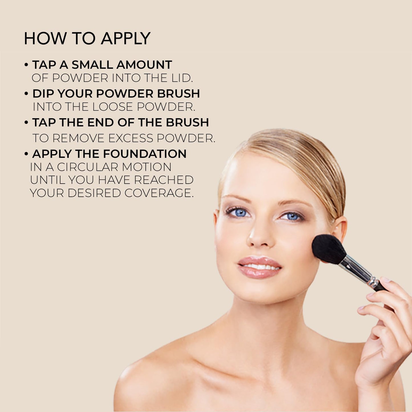 Bellapierre Mineral Foundation SPF 15 - Loose Powder Foundation, Full Coverage Mineral Makeup with Matte Finish - Vegan, Cruelty Free, Hypoallergenic