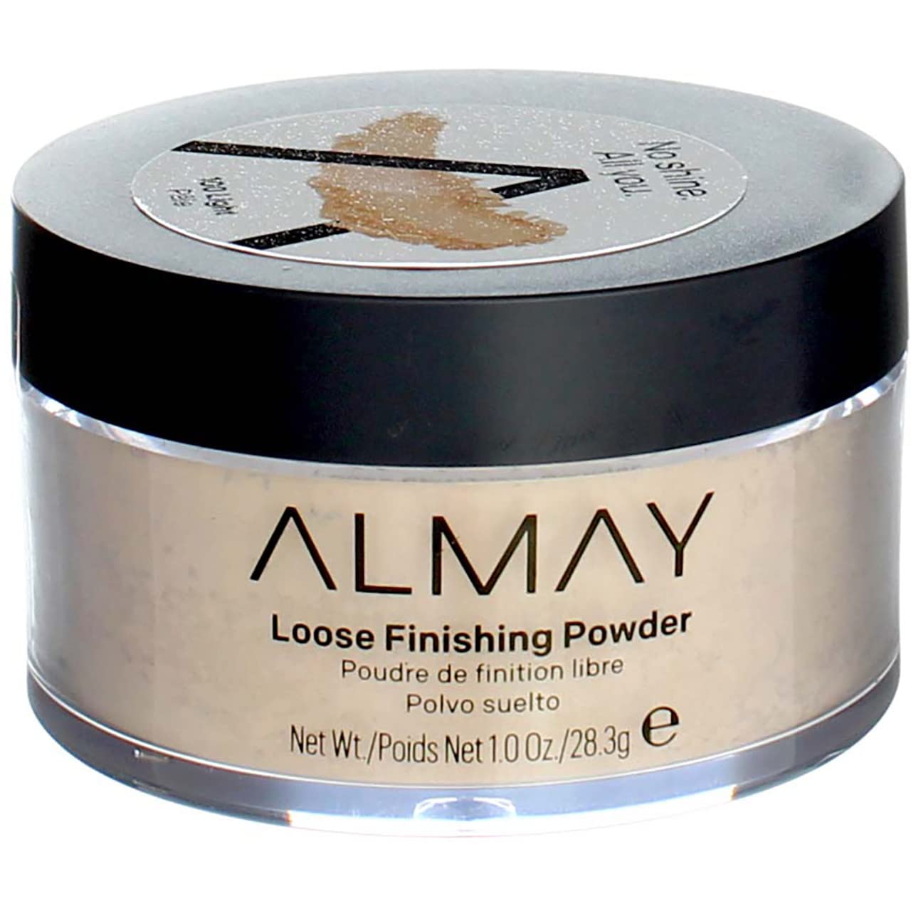 Almay Smart Shade Loose Finishing Powder, Light [100] 1 oz (Pack of 4)