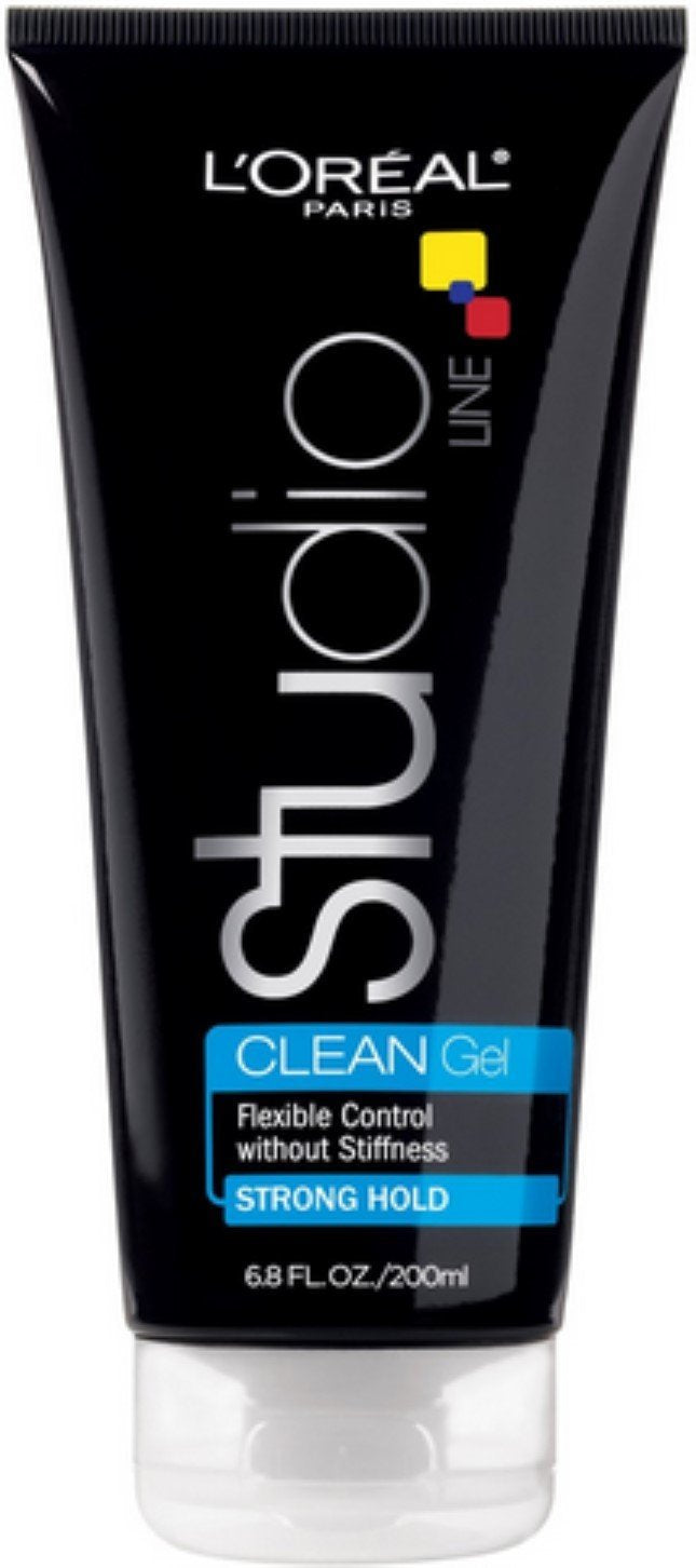 L’Oreal ParisStudio Line Clear Minded Clean Gel, Strong Hold 6.80 oz (Pack of 10)