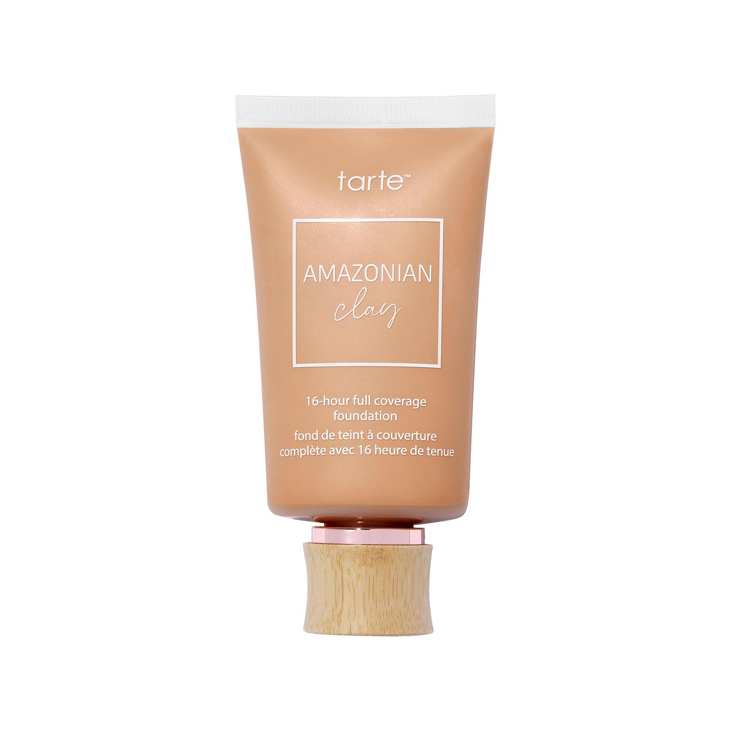 tarte Amazonian clay 16-hour Full Size coverage foundation - Matte Finish Foundation, Vitamin E for Hydration & Smooth Looking Skin, Vegan & Cruelty-Free, full size, medium honey