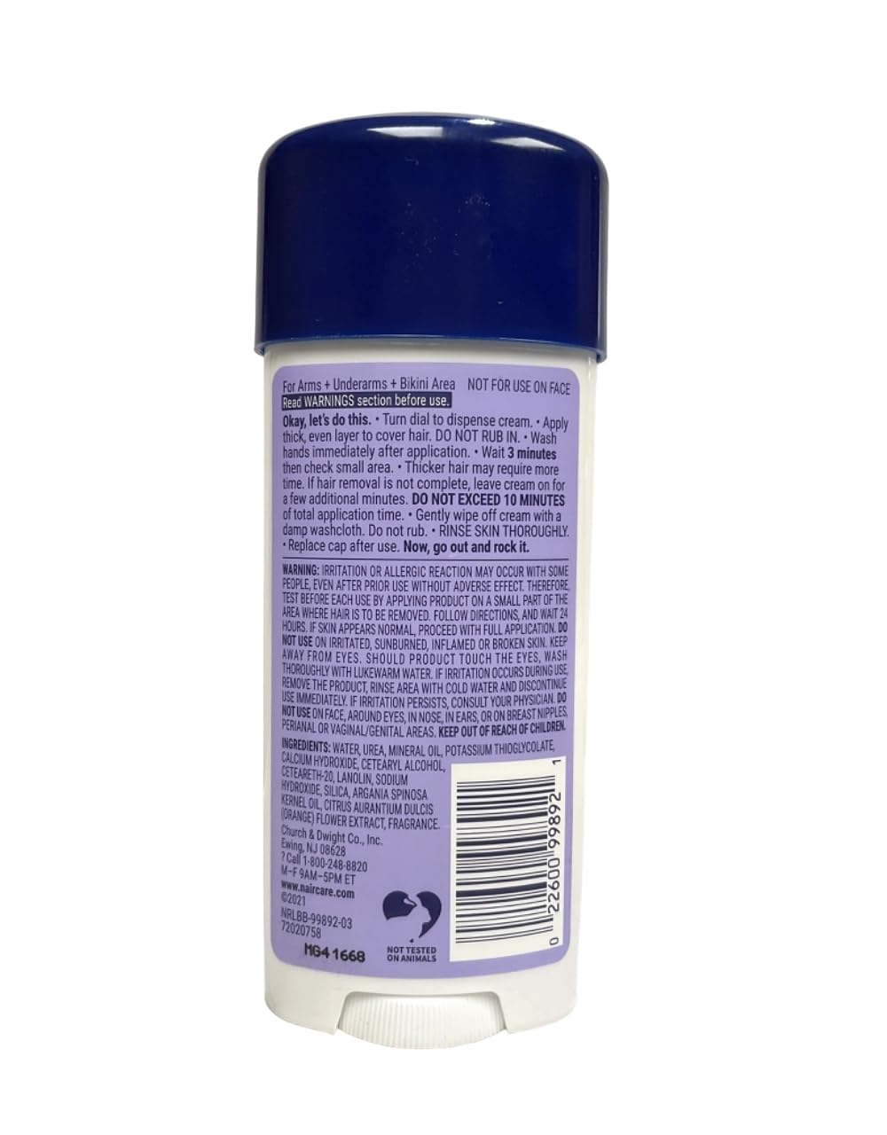 Nair Hair Remover Glides Away Nourish with Argan Oil 3.3 Ounce (97ml) (3 Pack)