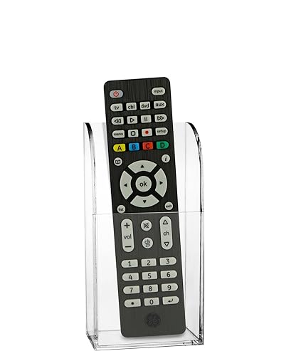 Remote Control TV Acrylic Wall Storage Box Organizer Wall-Mounted Storage Remote AC/Heating Small Remote Holder Wall Phone Storage Cases Storage Rack…