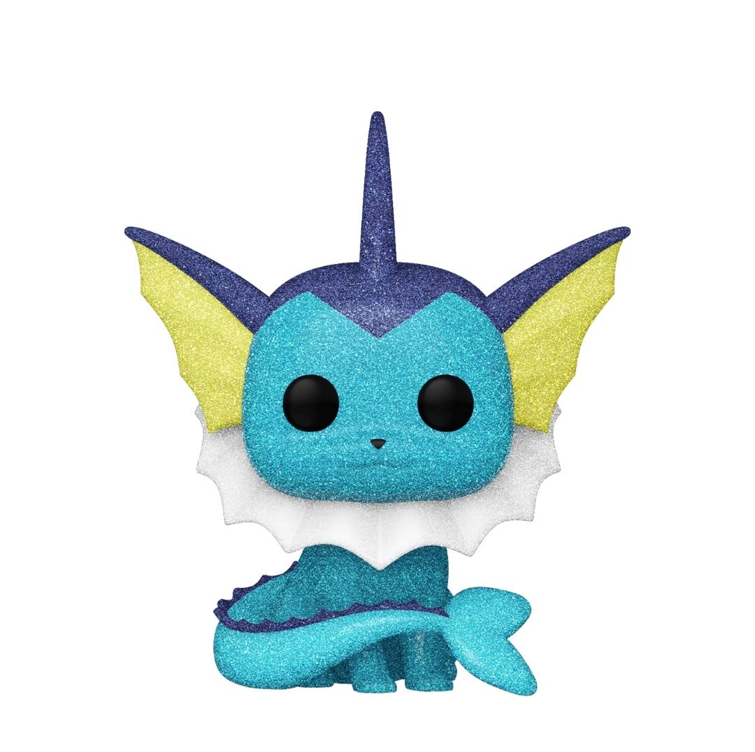 Funko Pop! Games Pokemon Vaporeon 627 Diamond Collection (B&N Shared Exclusive)