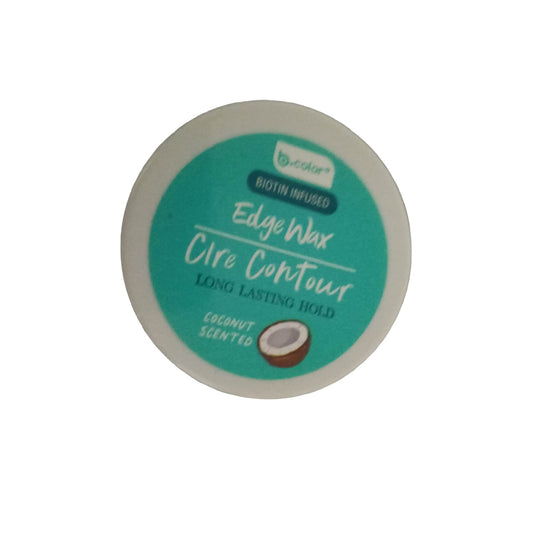 B-COlOR Coconut CIre Contour Biotin Infused Edgeway Long Lasting Hold Promotes Hair Growth Beauty & Personal Care B-COlOR