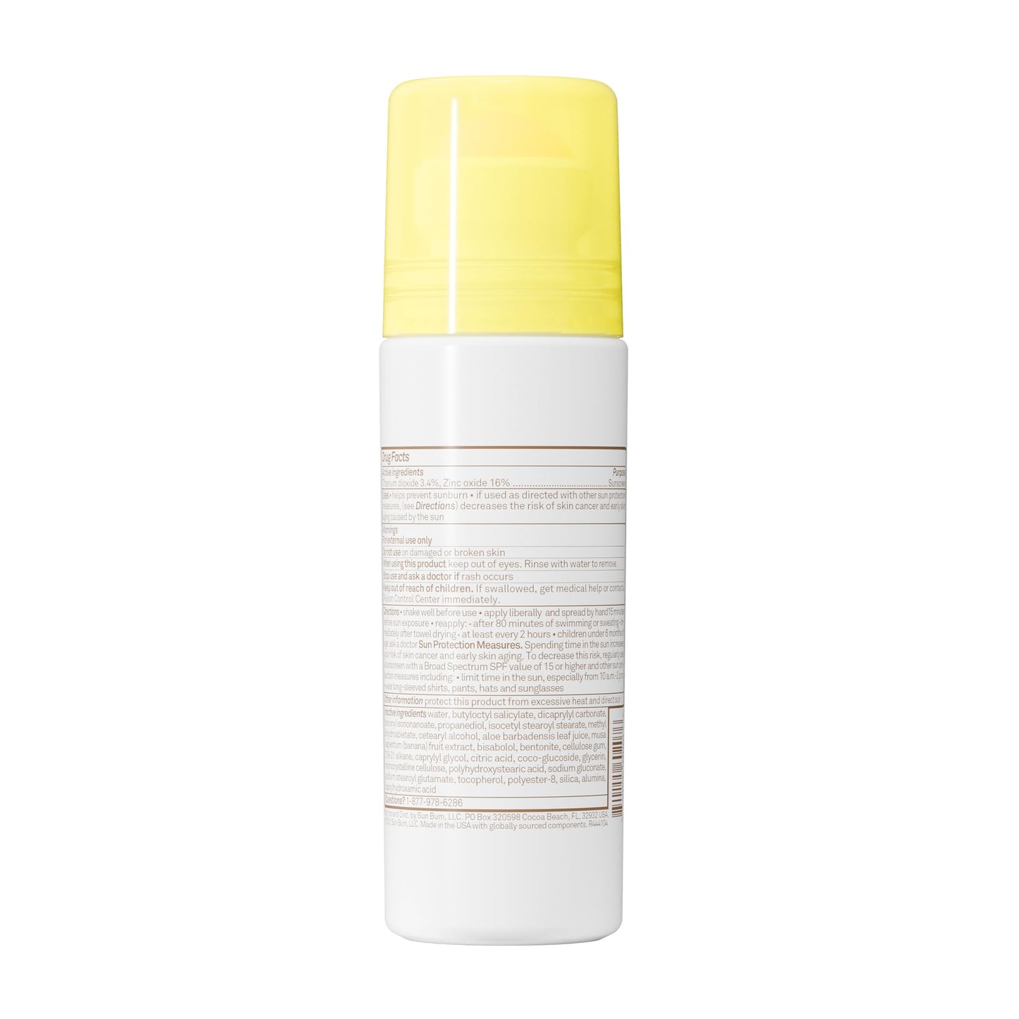 Sun Bum Baby Bum Mineral SPF 50 Roll-On Sunscreen - Vegan and Hawaii 104 Act Compliant (Without Octinoxate & Oxybenzone) - Broad Spectrum Moisturizing Beauty and Personal Care Sun Bum