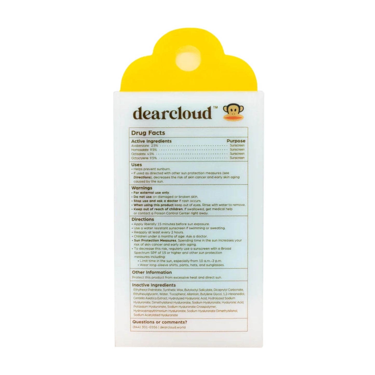 Paul Frank Sunny Defense Sunscreen Stick SPF 50+ PA++++ - Korean Sunscreen for Face & Travel Size (.63 oz)