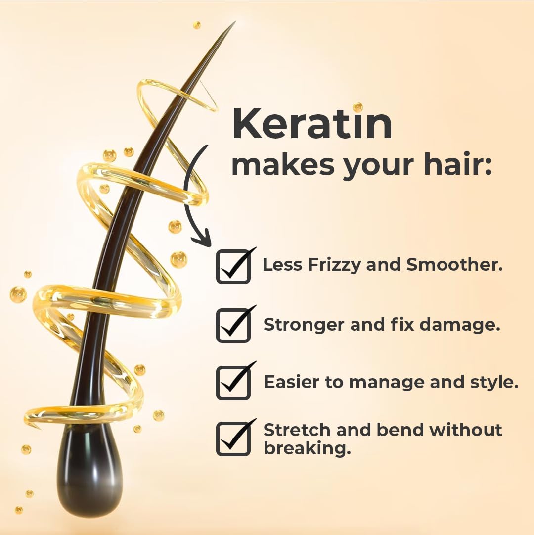 ULTRA GOLD - PROFESSIONAL BRAZILIAN KERATIN TREATMENT BUNDLE (Detox Shampoo 500ml + Keratin Treatment 500ml + Mask 500ml)