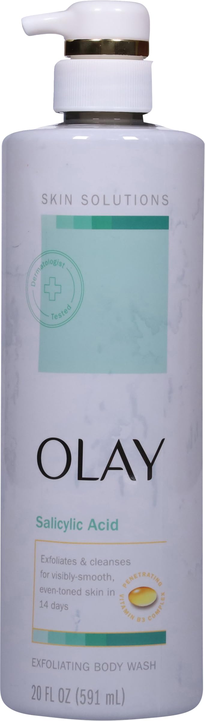 Olay, Body Wash Salicylic Acid Wash, 17.9 Fl Oz