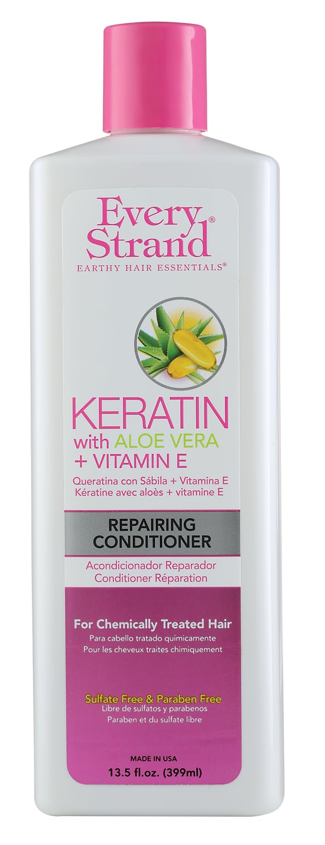 Every Strand Keratin Repairing Conditioner, 13.5 Fl Ounce, 13.5 Ounce