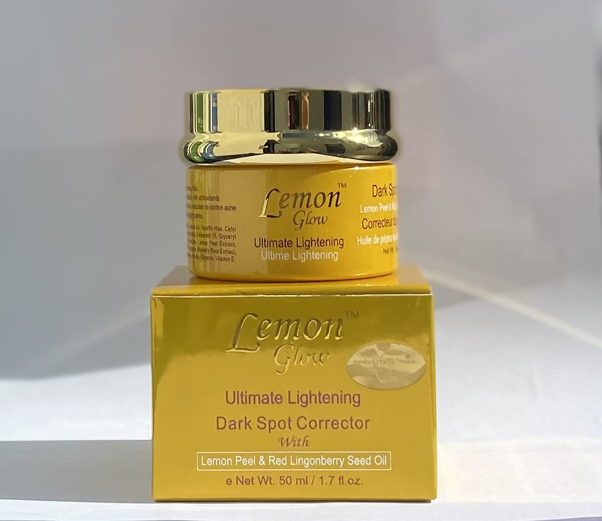 Extreme Glow Lemon Glow Ultimate Brightening Dark Spots Corrector 1 7 fl oz white Small