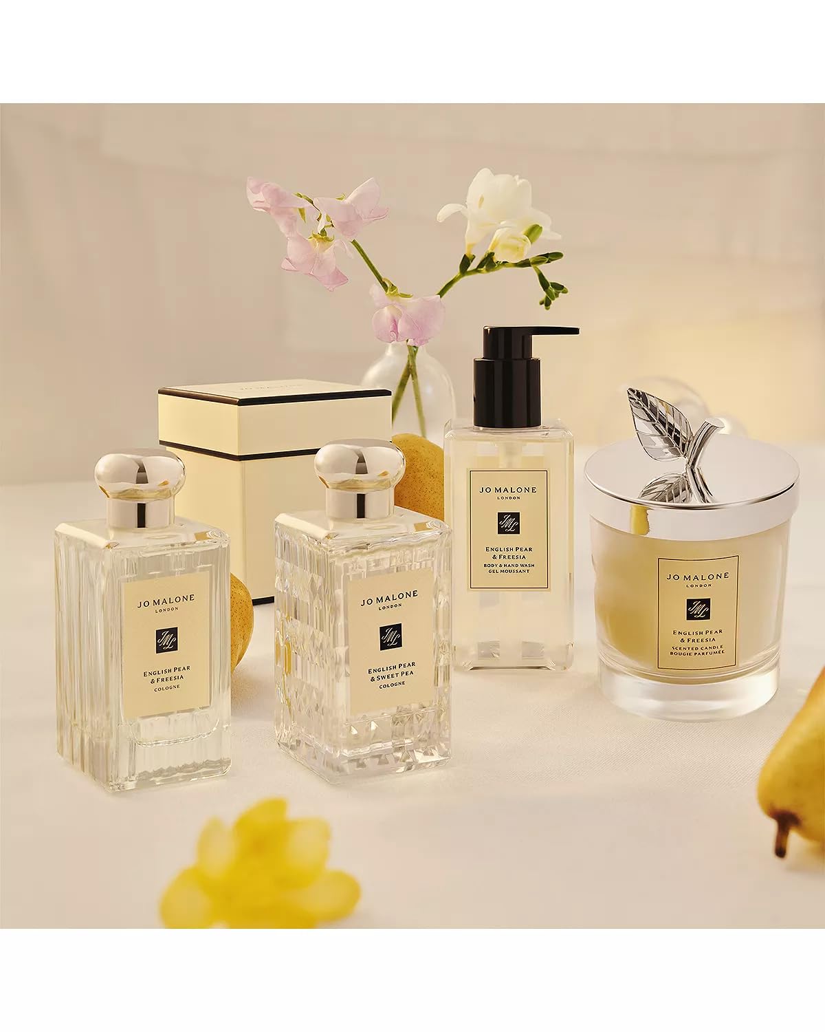Jo Malone English Pear & Sweet Pea Cologne Eau de Cologen Spray for Unisex, 3.4 Ounce