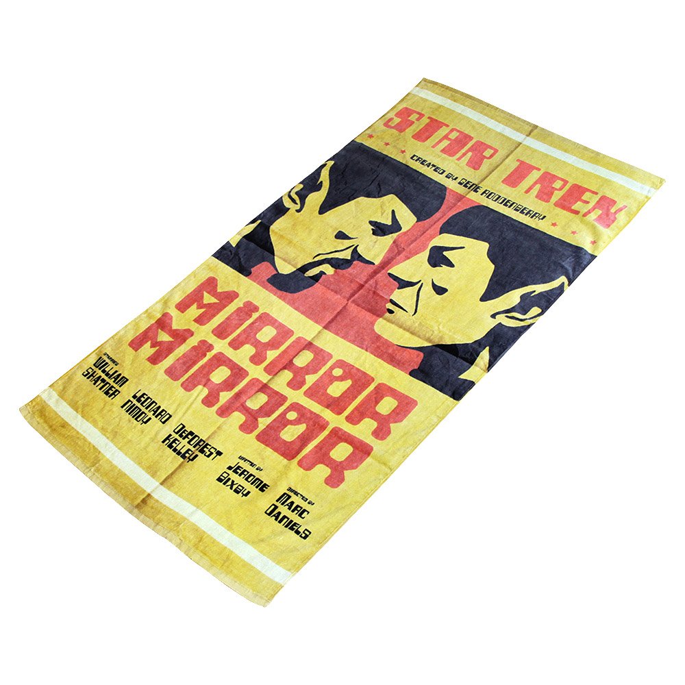 Star Trek The Original Series: Spock Mirror Mirror Cotton Beach Towel