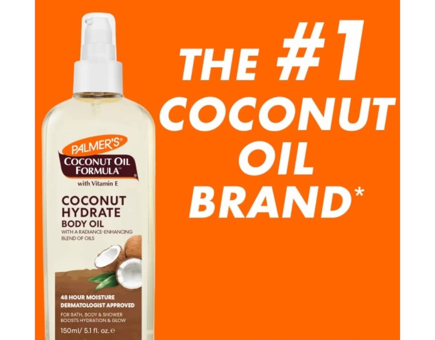 Palmer's Coconut Oil Formula with Vitamin E Body Oil 5.1 Oz
