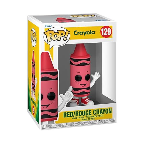 Funko POP! Vinyl: Crayola - Red Crayon - Collectable Vinyl Figure - Gift Idea - Official Merchandise - for Kids & Adults - Ad Icons Fans - Model…