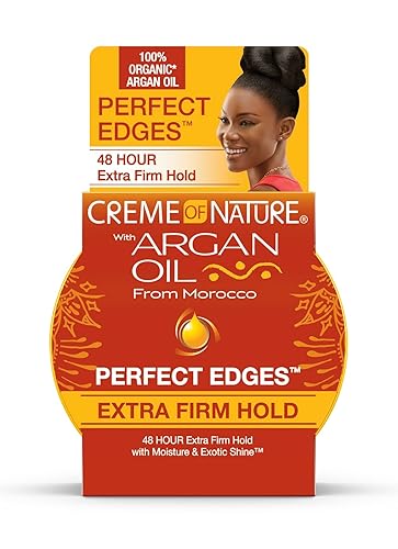 Creme of Nature Argan Oil Perfect Edges Extra Hold, 2.25 Oz (214040)