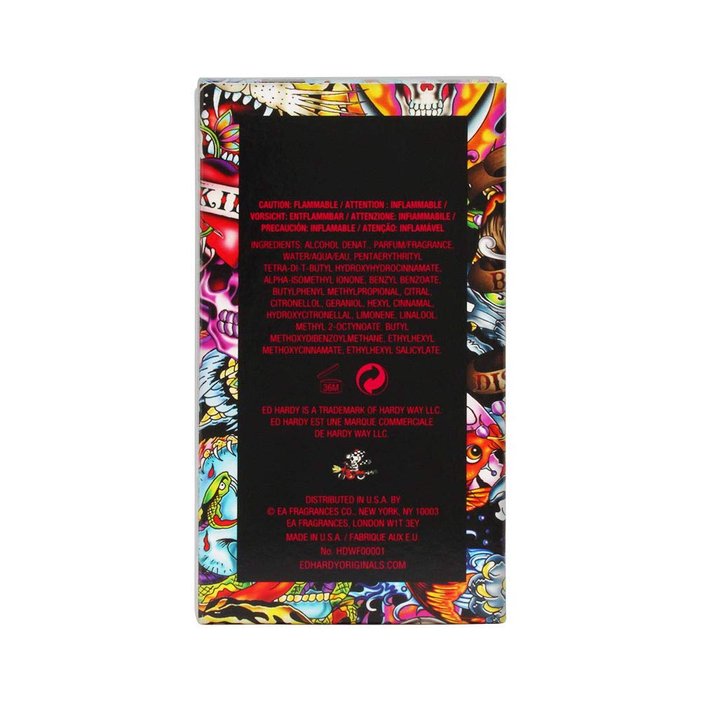 Ed Hardy Hearts & Daggers 3.4 Edp Sp For Women Fragrance:women 0