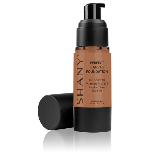 SHANY Perfect Canvas Liquid Foundation, Paraben/Talc/Oil Free, DC1, 30 Fluid Ounce