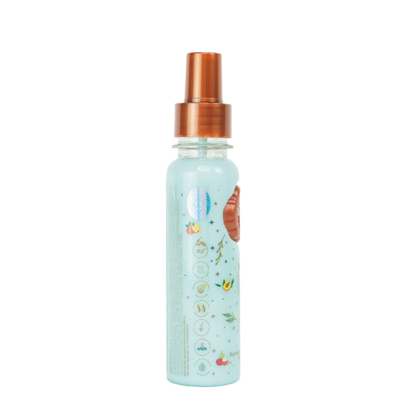 Origen Botánico Perfume Termoprotector para Cabello, Sin Alcohol, Antifrizz, Desenredante, Protección solar, Con Feromonas, Aroma Ritual de Tentación
