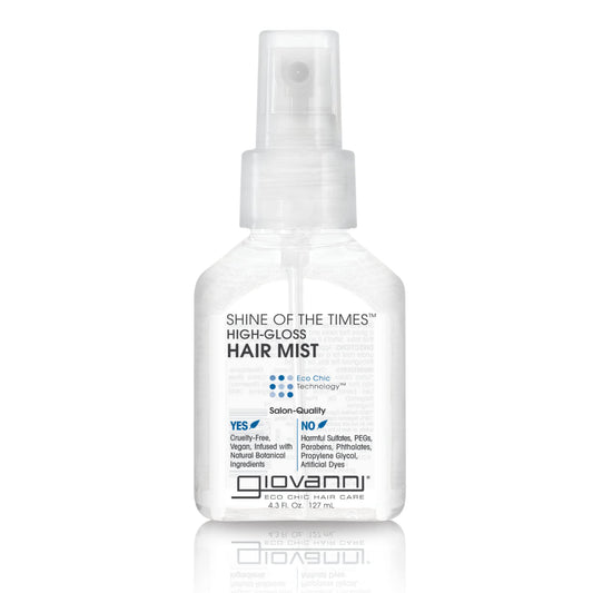 GIOVANNI Shine of the Times Finishing High-Gloss Hair Mist - Anti Frizz Hair Products, Color Safe, Salon Quality, Cruelty-Free, No Parabens, Infused