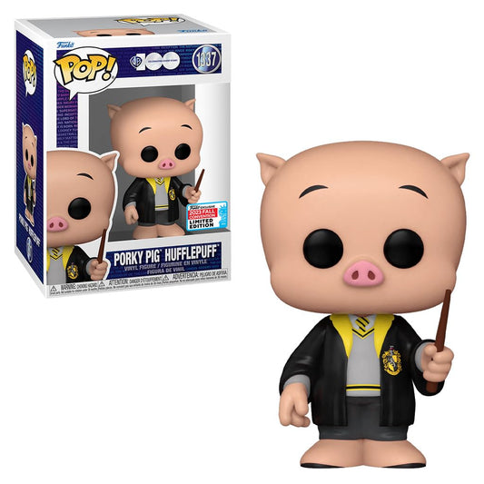 Pop!: WB100 Looney Tunes x Wizarding World - Porky Pig *Hufflepuff* (NYCC 2023 Shared Exclusive)