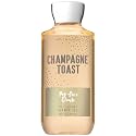 Bath & Body Works Champagne Toast Body Wash, Nourishing Cleanser with Pro-Vitamin B5 & Aloe, Bubbly Champagne & Sparkling Berry Scent, Gentle