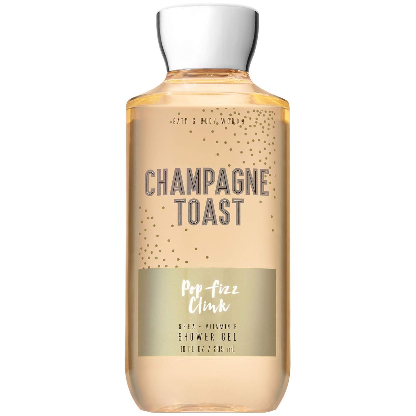 Bath & Body Works Champagne Toast Body Wash, Nourishing Cleanser with Pro-Vitamin B5 & Aloe, Bubbly Champagne & Sparkling Berry Scent, Gentle