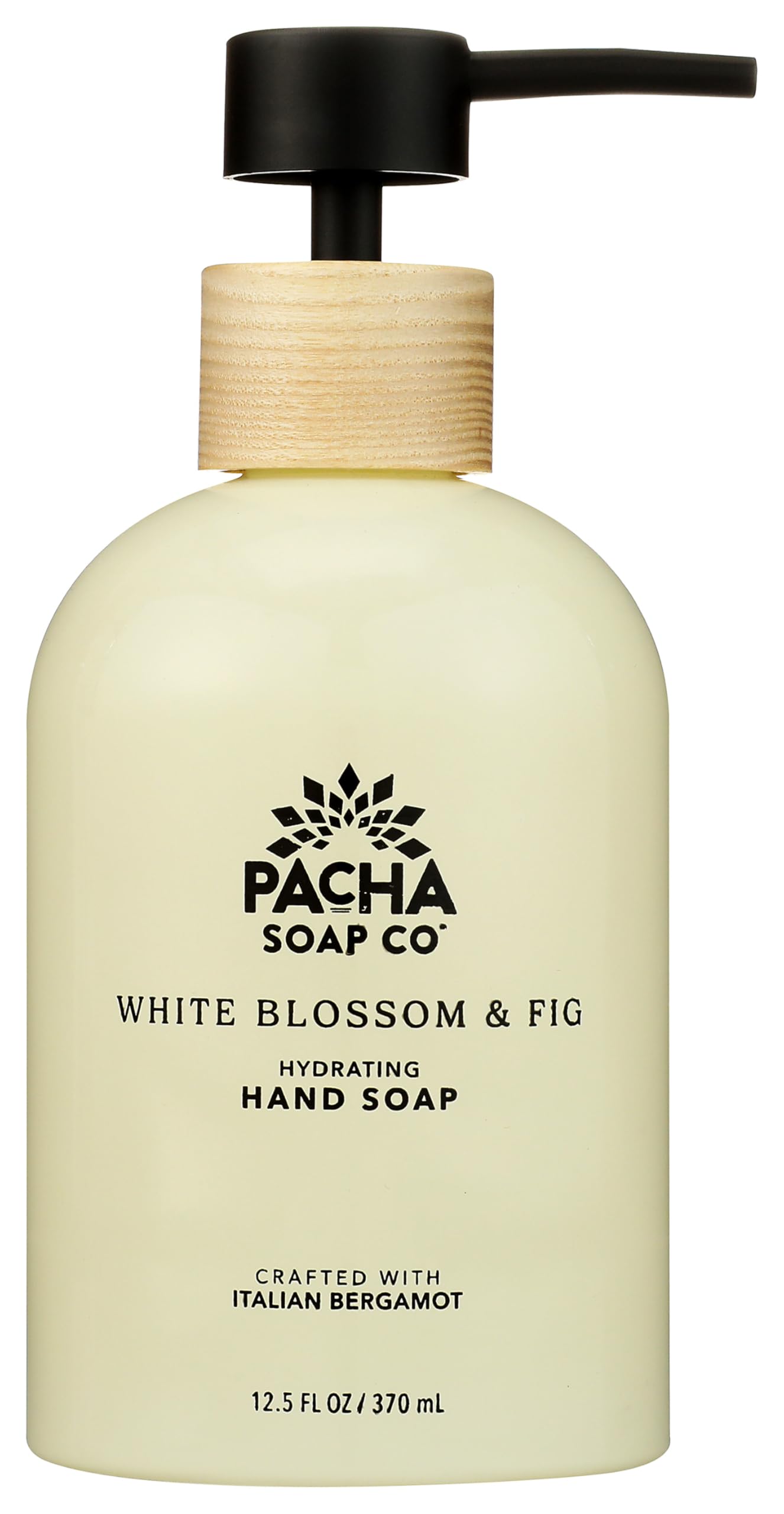 Pacha Soap White Blossom & Fig Liquid Hand Soap, 12.5 FZ
