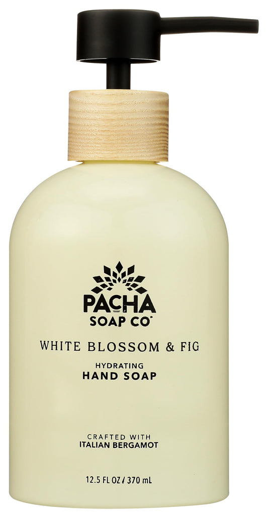 Pacha Soap White Blossom & Fig Liquid Hand Soap, 12.5 FZ Beauty & Personal Care Pacha Soap Co