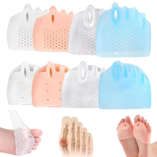 Silicone Toe Separators for Women & Men,Silicone Toe Separator,Toe Separators,Toe Separators for Women,Toe Spacers,4 Pairs, Ball of Foot Cushions Beauty & Personal Care Aaznslsn