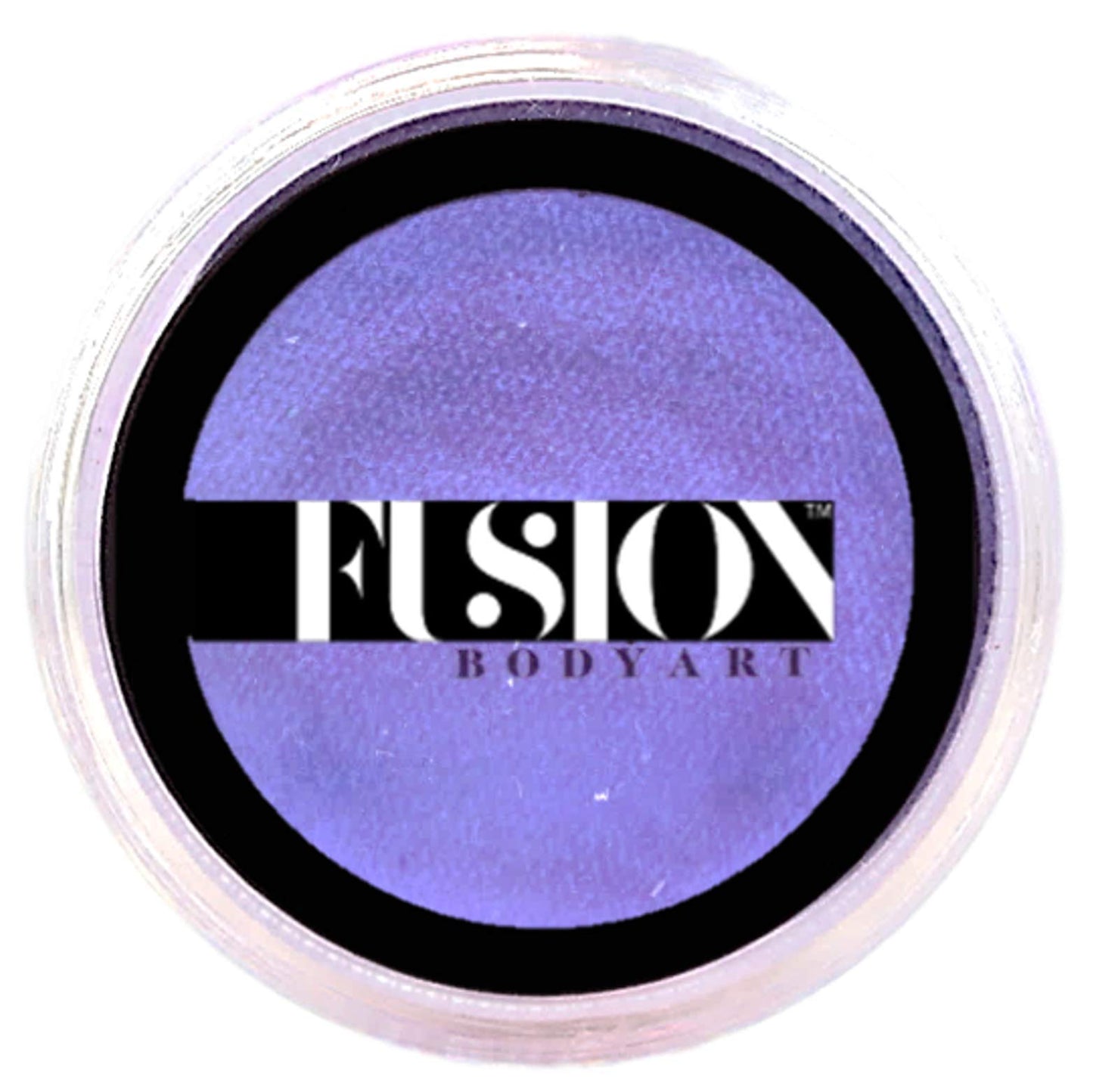 Fusion Body Art Pro Face Paint | Pearl Purple Magic (25gm), Professional Quality Water Activated Shimmery Face & Body Paint Supplies Single Metallic
