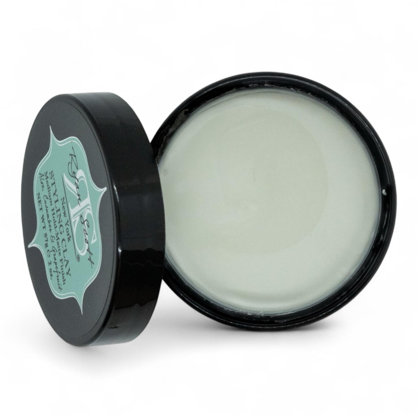 Ryan Scott Styling Clay - Medium Hold with a Matte Finish. Aloe, Cucumber, & Grapefruit Fragrance.