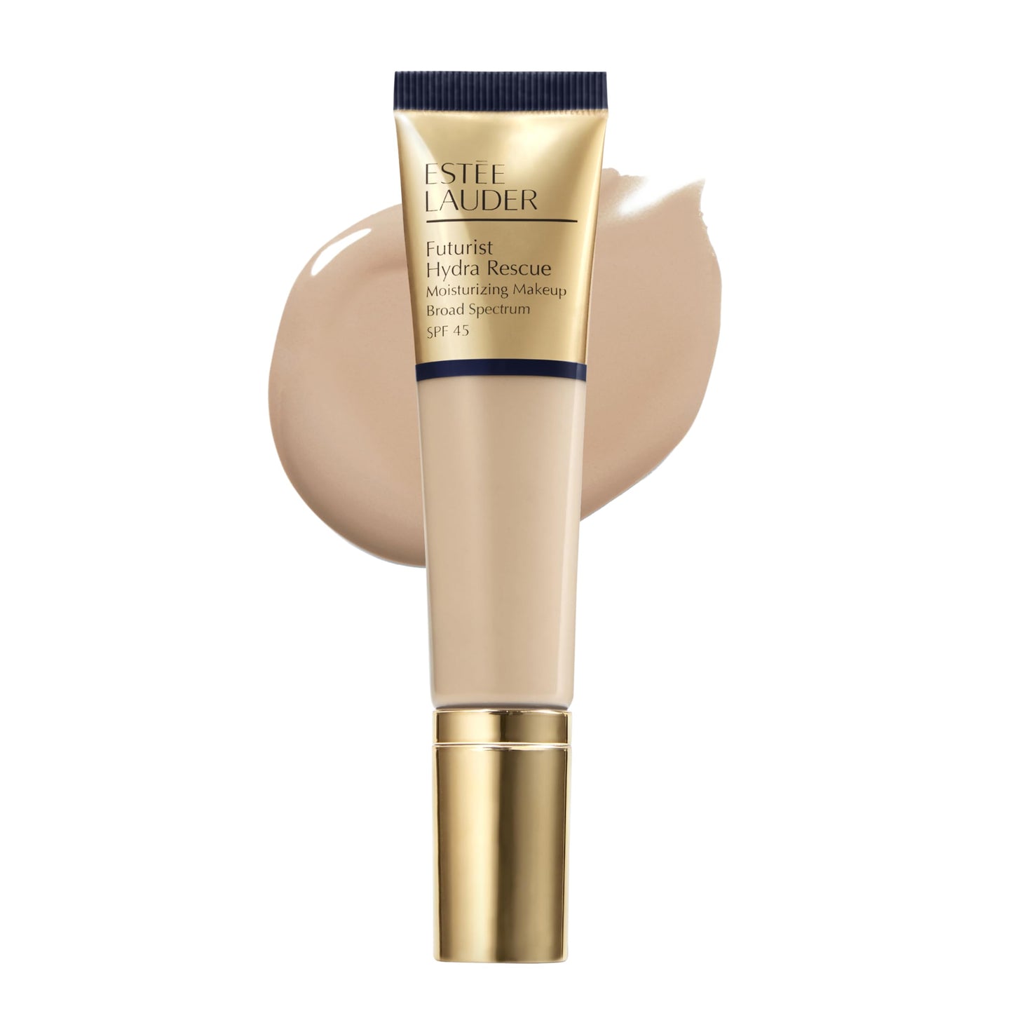 Estée Lauder Futurist Hydra Rescue Moisturizing Foundation Makeup SPF 45 for a 12-Hour Glow, 1.2 Fl Oz, 2N2 Buff