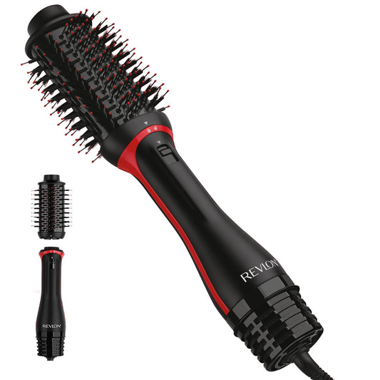 REVLON One Step Volumizer PLUS Hair Dryer and Styler - More Volume, Less Damage, and More Styling Control for Easy and Fast Salon-Style Blowouts, Plus
