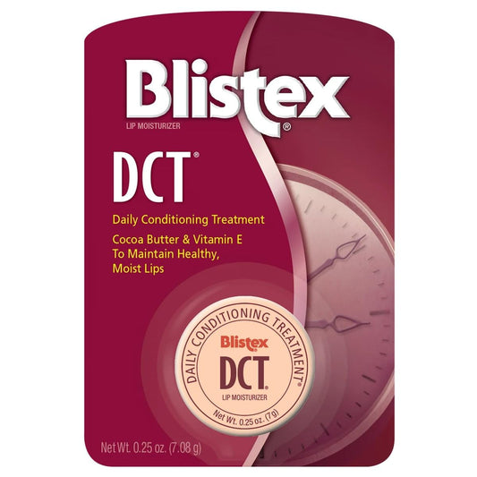 Blistex DCT Daily Conditioning Treatment, 0.25 Ounce (Pack of 12) - Lip Moisturizer with Vitamin E, Soften & Smooth Lips Surface Daily Lip Care