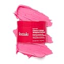 FoxTale Cherry-Collagen Whipped Clay Mask | Vegan Collagen + Glycolic Acid + PHA + Cherry Beads | Hydrates, Plumps & Firms Skin | Detoxifies Pores