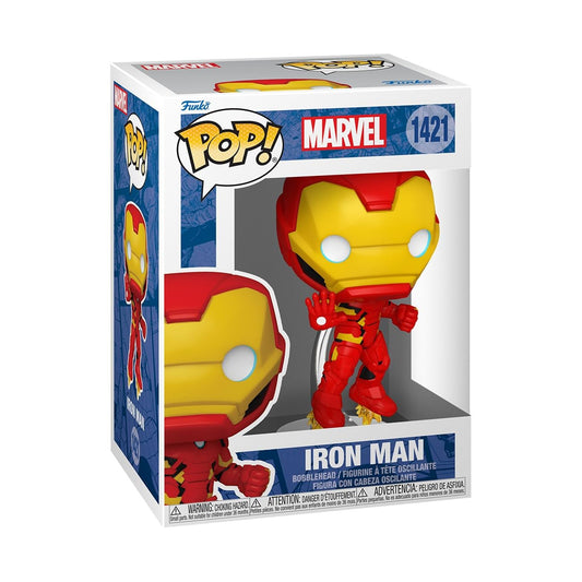 Funko Pop Marvel - Iron Man - Marvel Comics - Collectable Vinyl Figure - Gift Idea - Official Merchandise - Toys for Kids & Adults - Superheroes Fans…