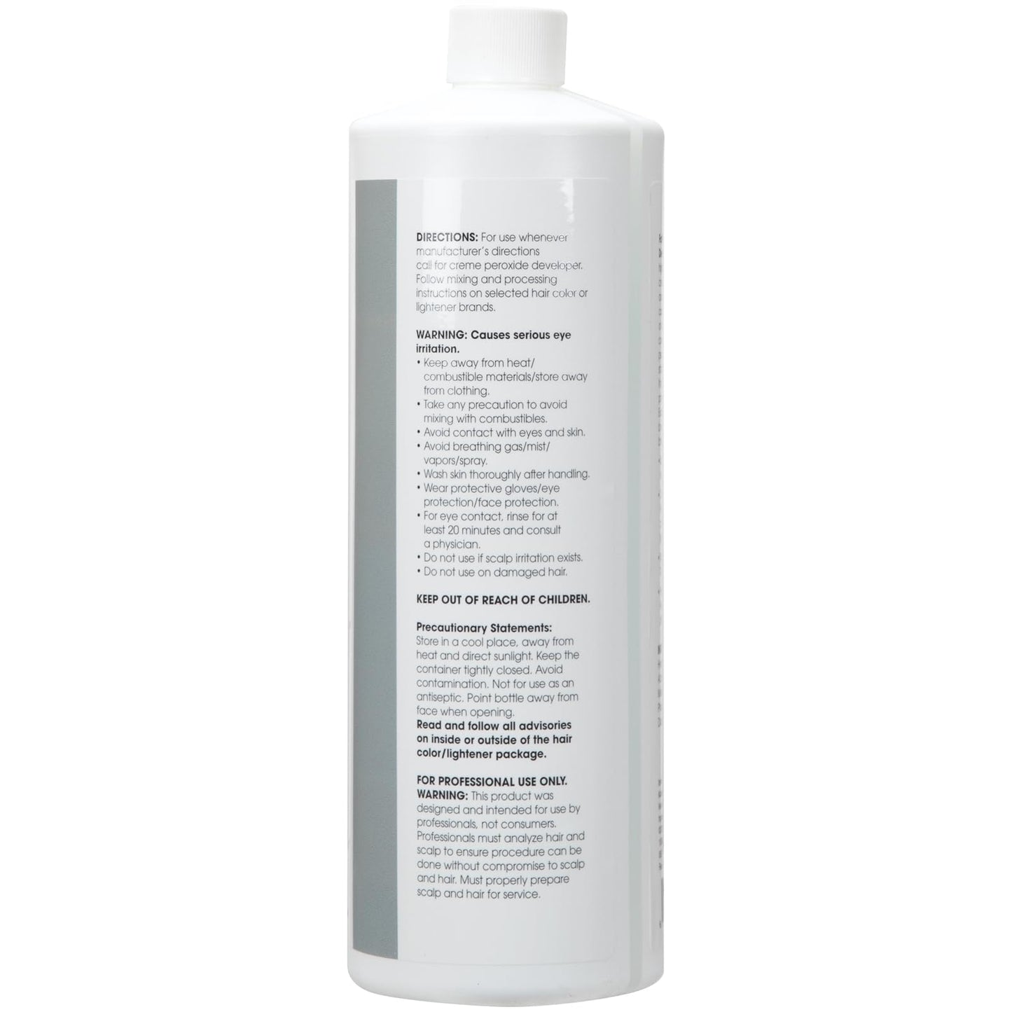 ForPro Expert 30 Volume Crème Developer, 32 Fl Oz - for Hair Lightening, Gray Coverage & Color Deposit with Extra Lift