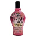 European Gold Flash Black 2000X Indoor Tanning Lotion with Advanced Time-Release DHA Bronzers, Skin Conditioning Complex, and Ultra-Dark Color