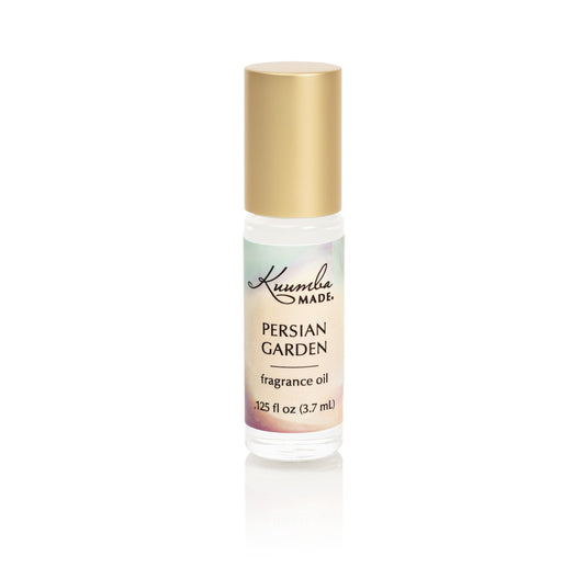 Kuumba Made Persian Garden Fragrance Oil 0.125 oz – Warm Floral, Ocean Air & Amber Notes | Clean, Long-Lasting, Alcohol-Free Roll-On Perfume