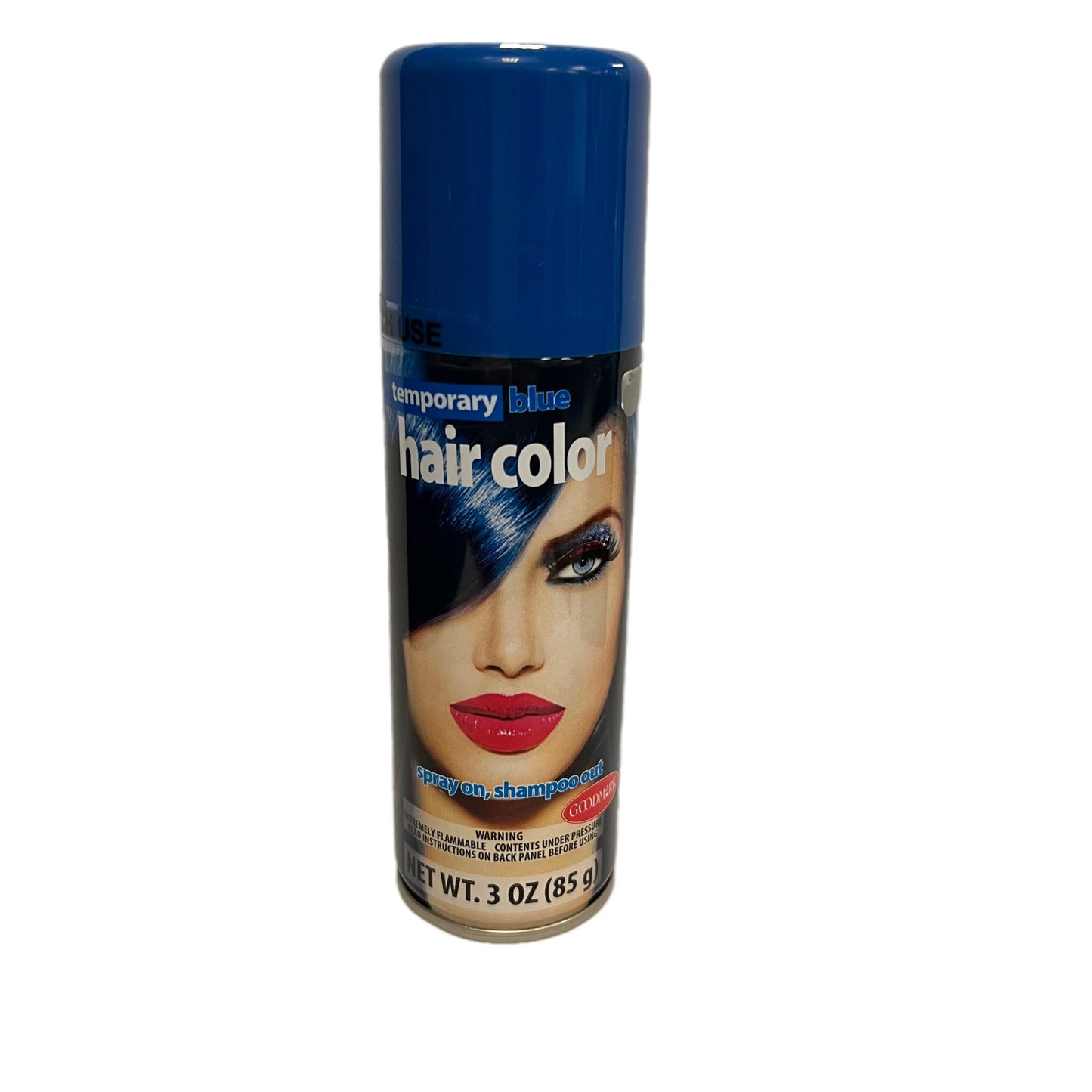 Easy to use Temporary Hair Color - Spray On, Shampoo Out (Black)