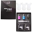 Beauticom Dolly's Lash Lift Eyelash Wave Lotion Premium Quality Perm Kit - Professional Curling, Perming, Lifting etc. (Small and Medium Pads)