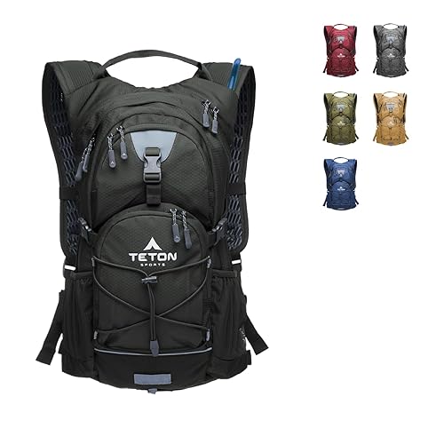 TETON Sports Oasis 22L Hydration Pack with Free 3-Liter Water Bladder; The Perfect Backpack for Hiking, Running, Cycling, or Commuting