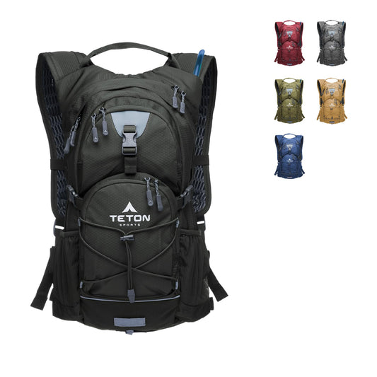 TETON Sports Oasis 22L Hydration Pack with Free 3-Liter Water Bladder; The Perfect Backpack for Hiking, Running, Cycling, or Commuting